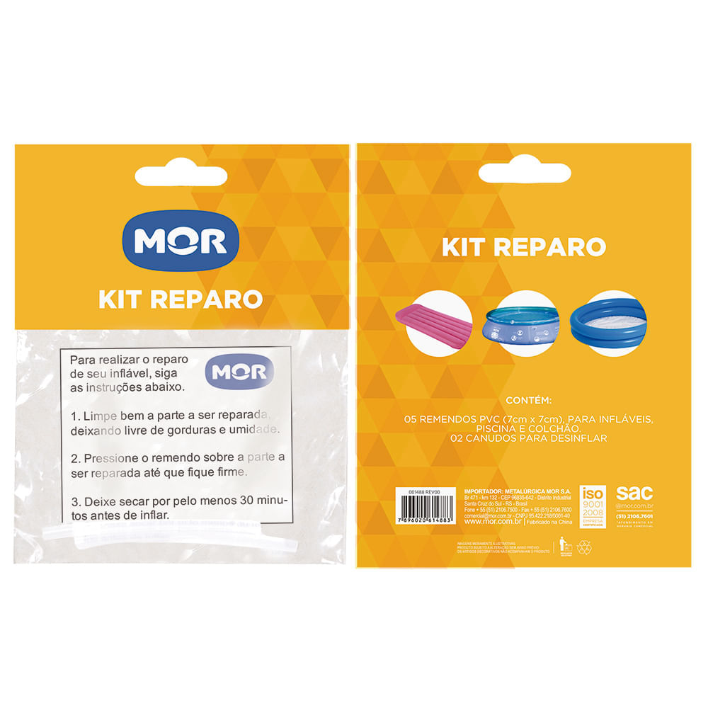 Kit Reparo Piscinas e Infláveis