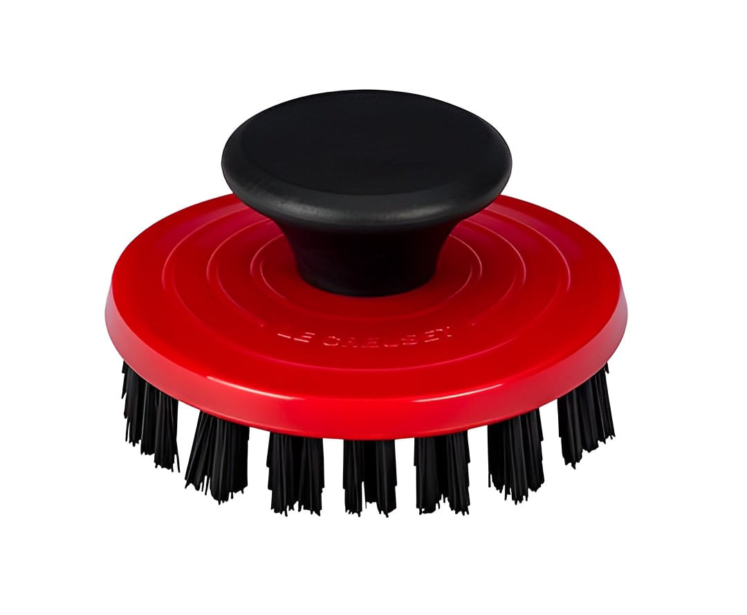 ESCOVA PARA LIMPEZA LE CREUSET DE GRELHAS VERMELHO 93010200060000