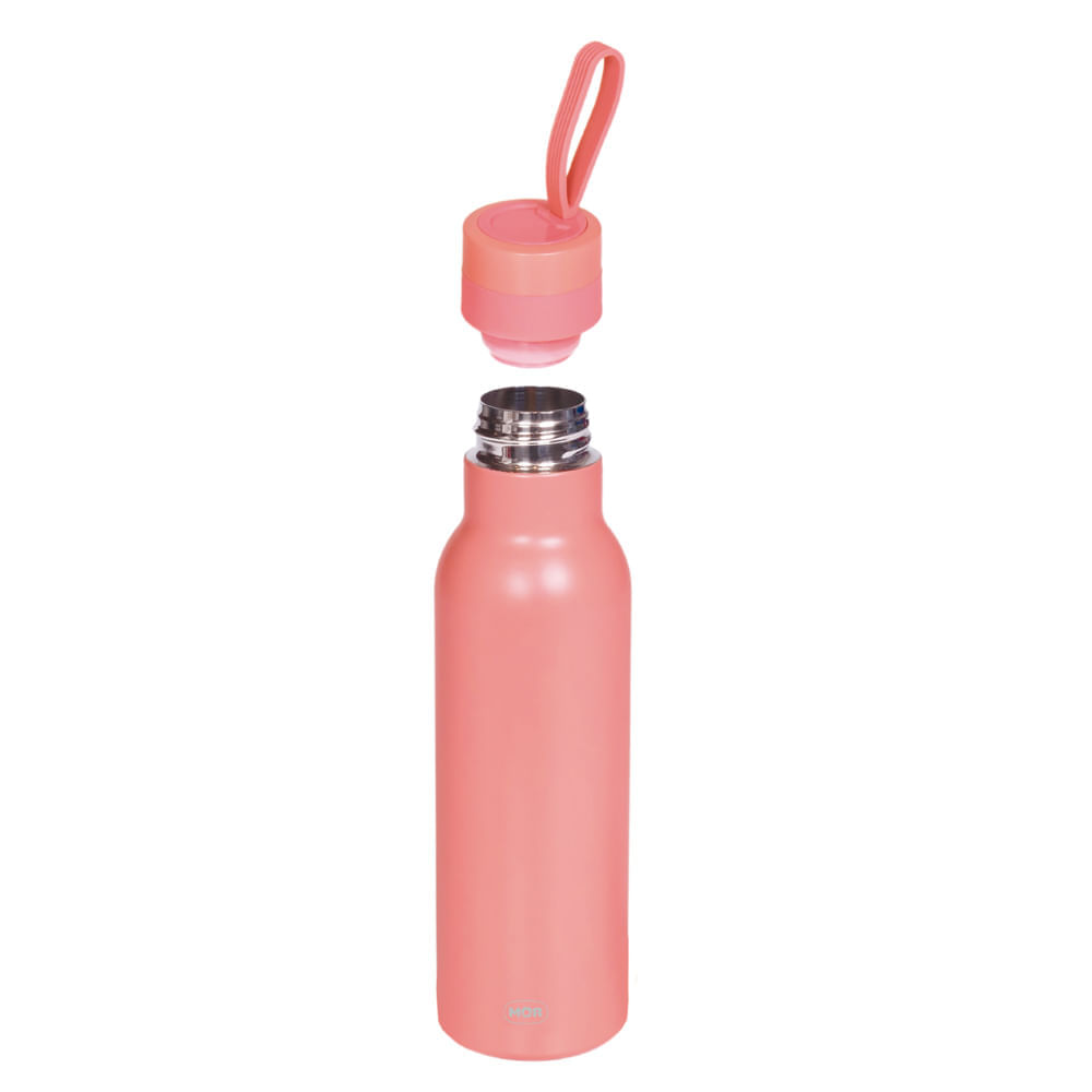 Garrafa Color 500ml Rosa