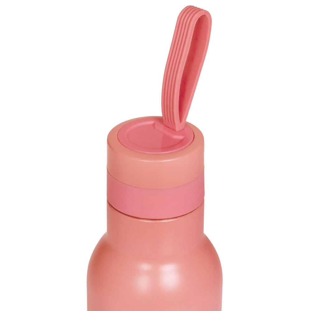 Garrafa Color 500ml Rosa