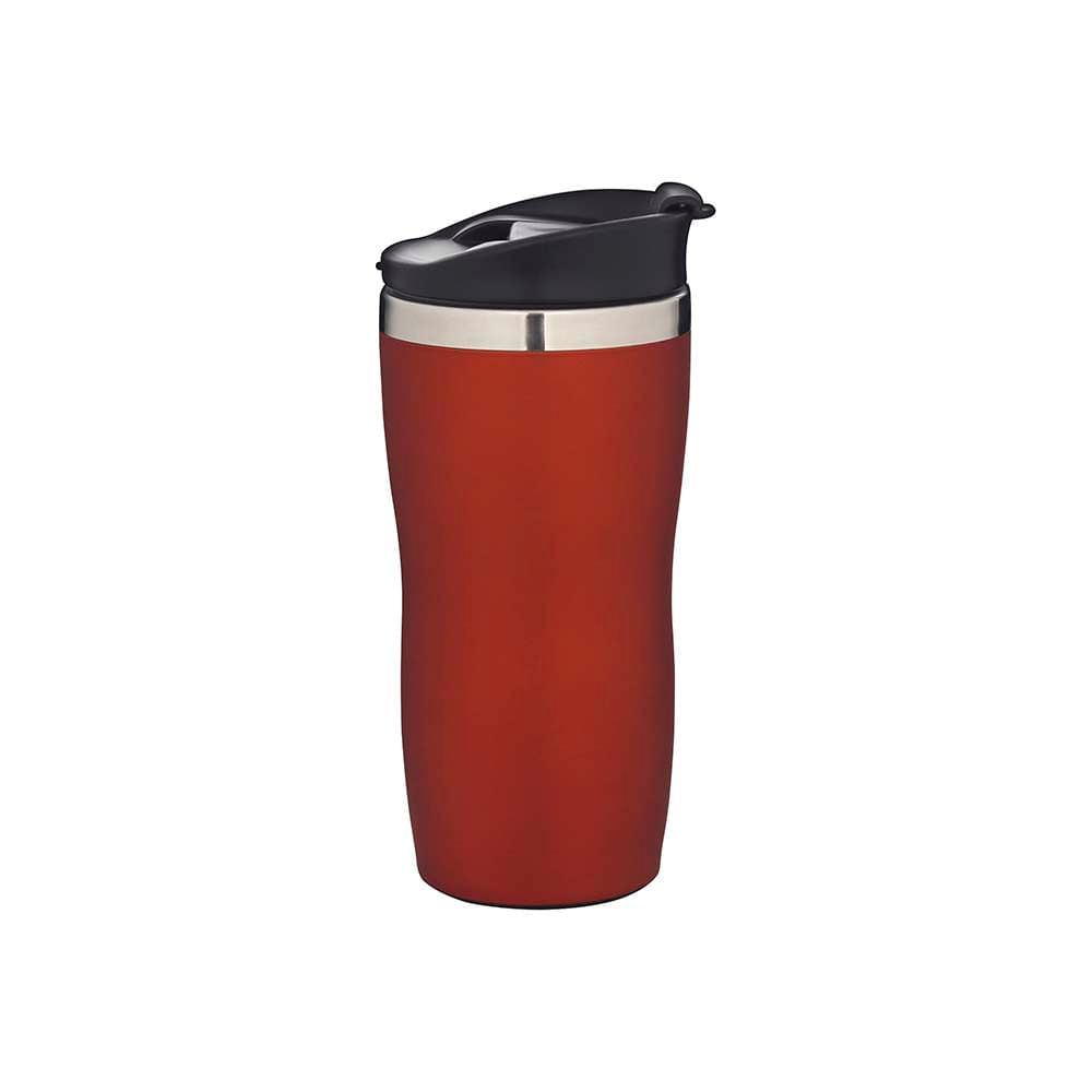 Copo Aço Inox 450ml Coffee To Go - Vermelho