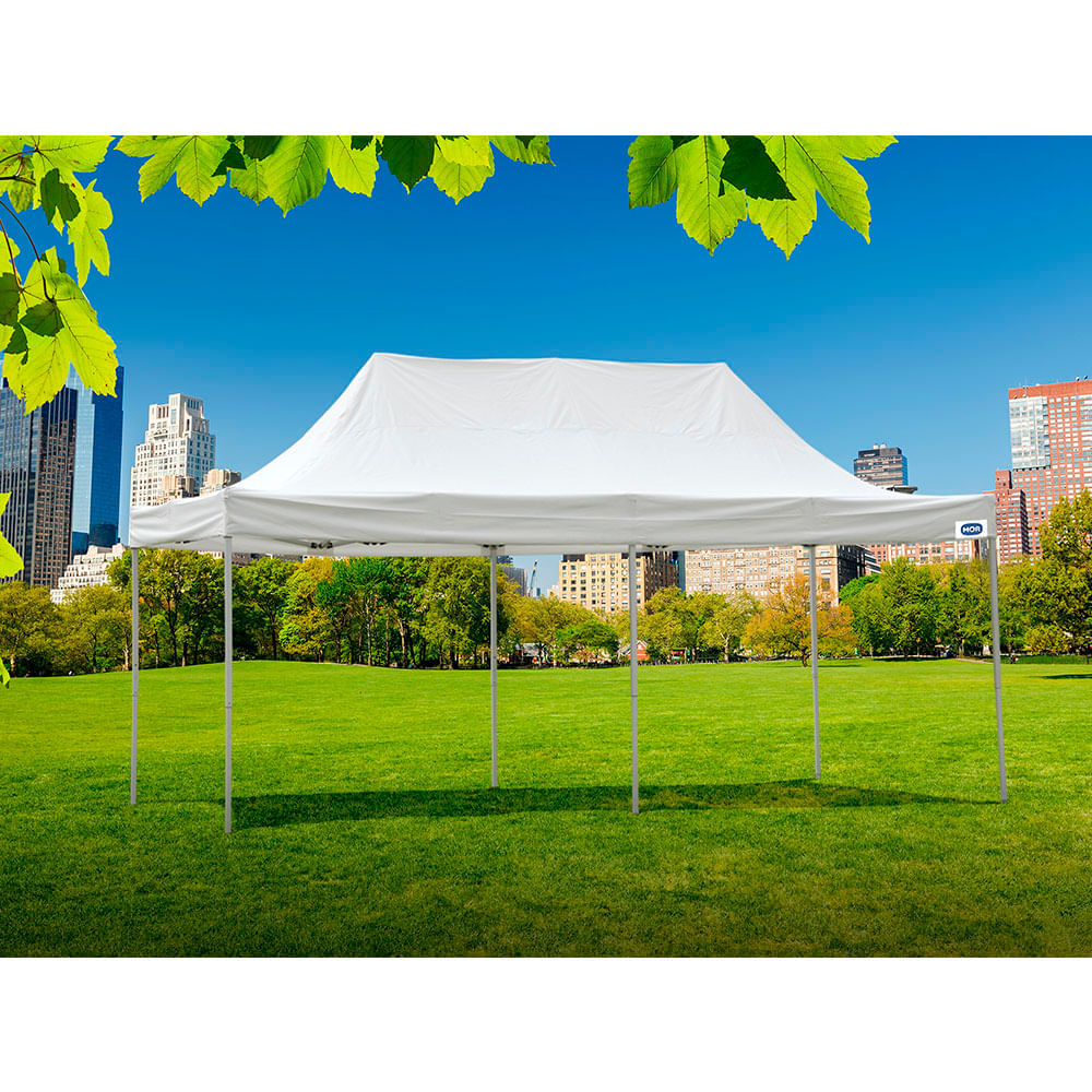 Gazebo Eventos PVC com Poliester 3m x 6m