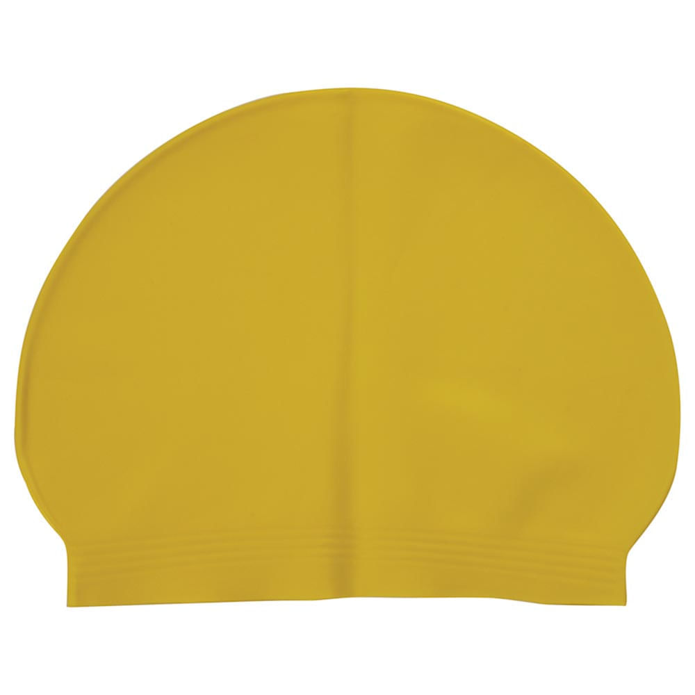 Touca de Natação Látex - Amarelo