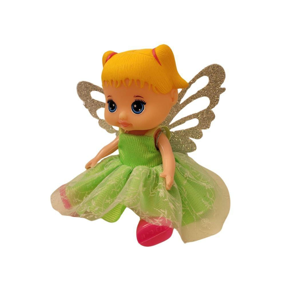 Boneca Lolinha Fadinha Verde - Anjo Toys