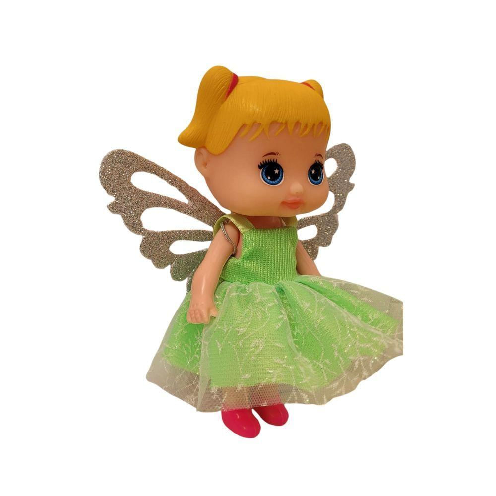 Boneca Lolinha Fadinha Verde - Anjo Toys