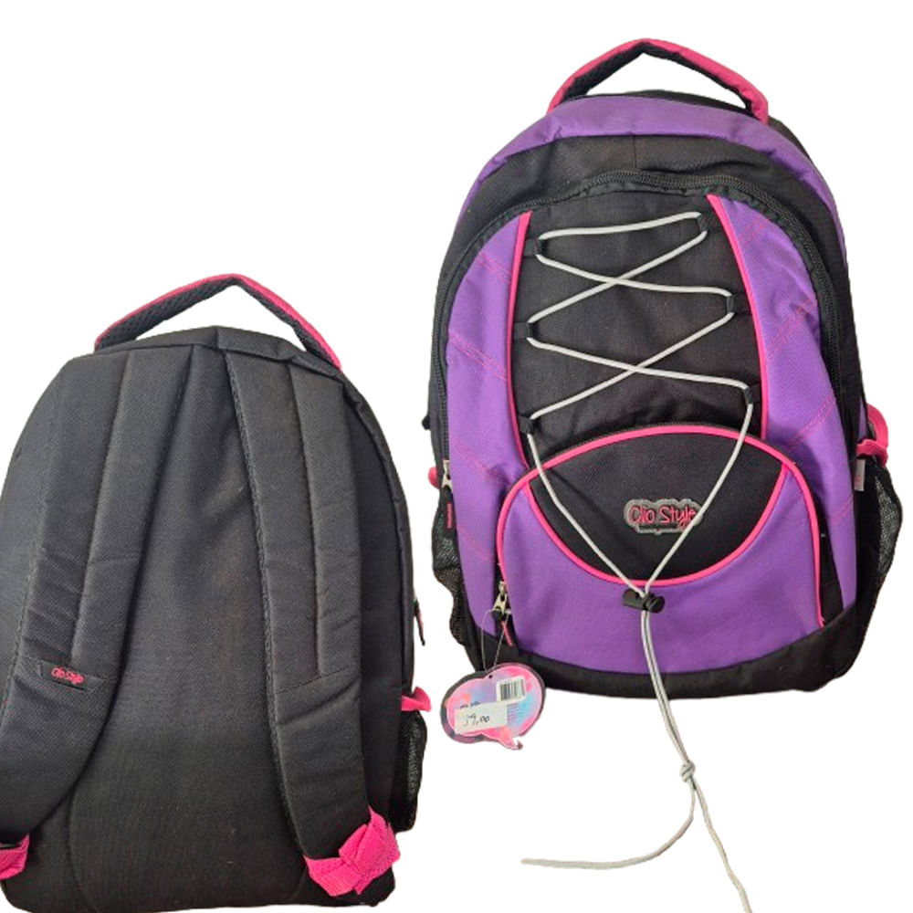 Mochila Escolar infanto juvenil MB4206 3 zíperes