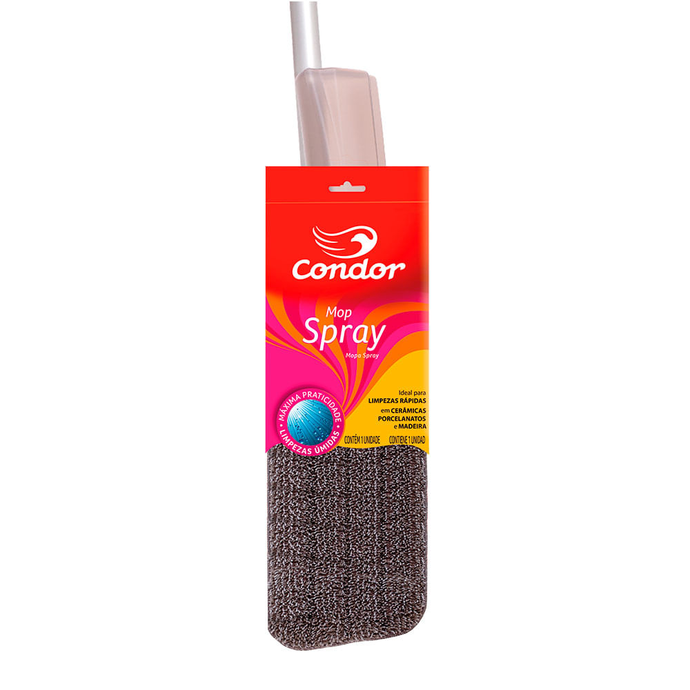 Mop Condor Spray Limpeza úmida e Cabo