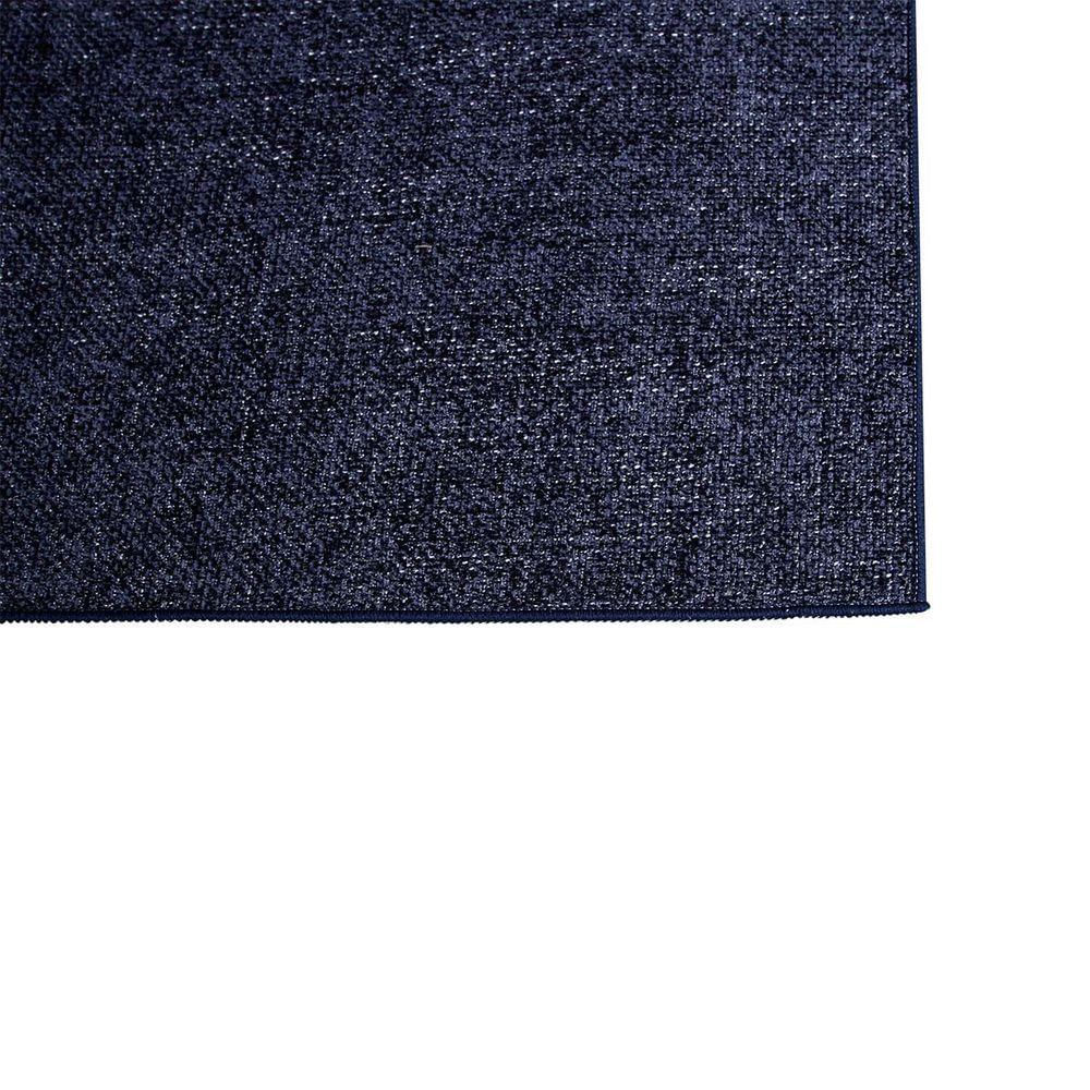 Tapete Antiderrapante Linen 04 Azul 0,50x0,80m