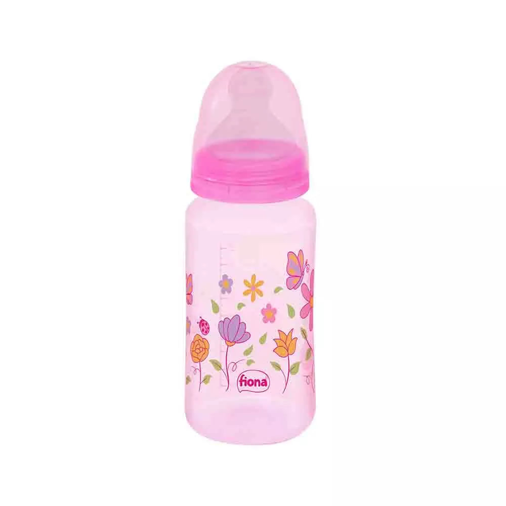 Mamadeira Lillo Fiona Rosa 300ml - Tamanho 2