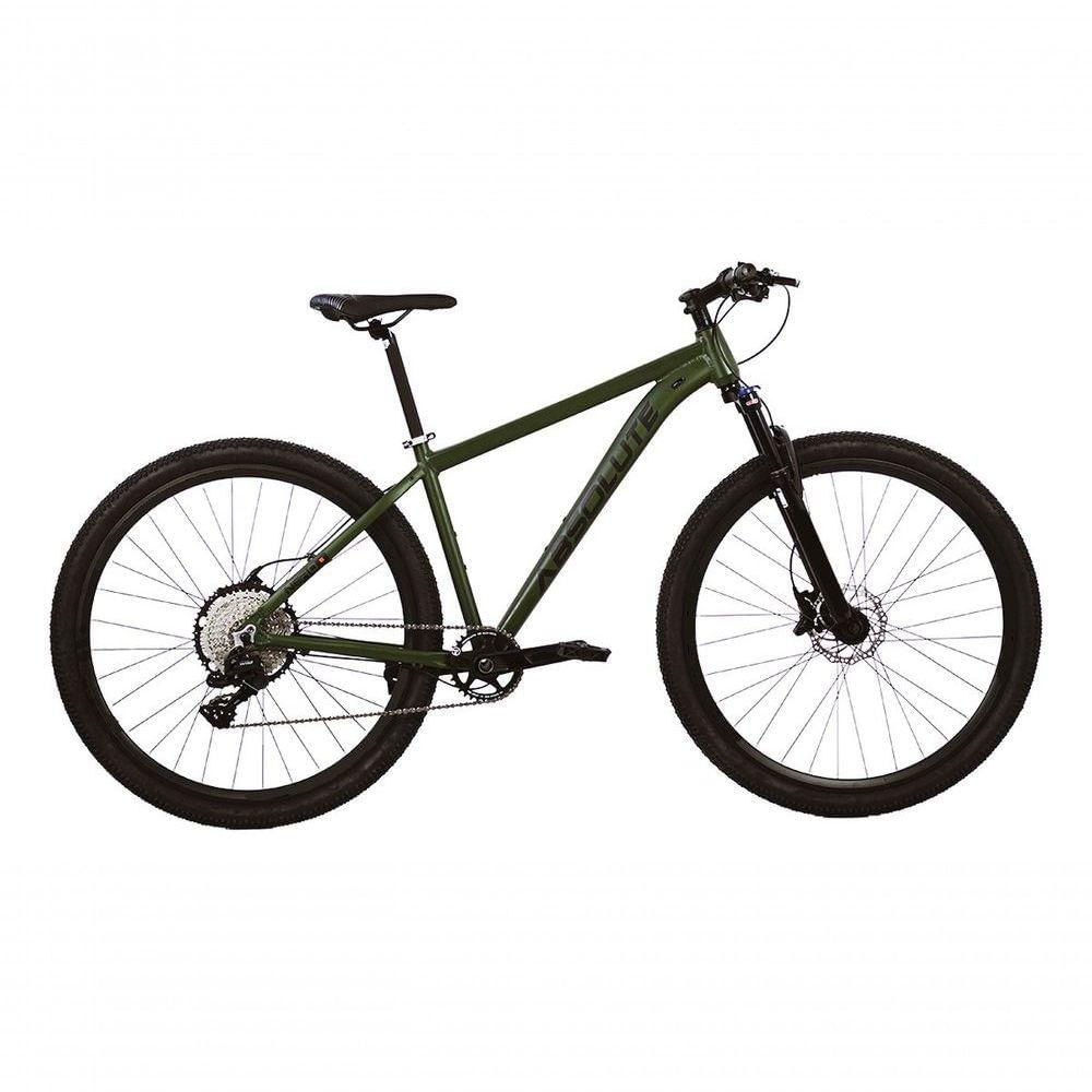 Bicicleta Aro 29 Absolute Nero 5 12v Garfo Trava No Guidão Freios Hidráulicos Oliva Tam 21