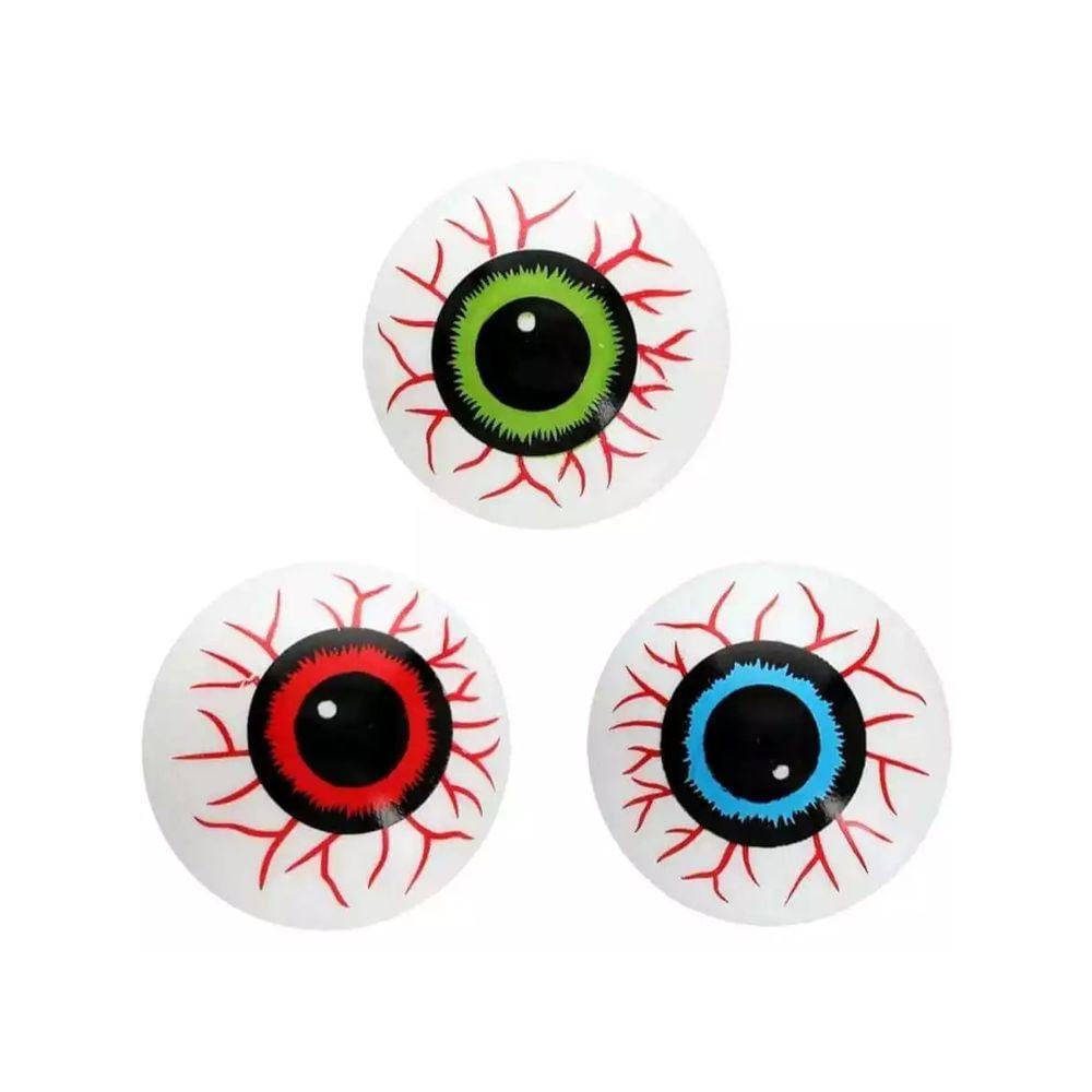 Olhos Artificiais Halloween - Kit Com 6 Unidades