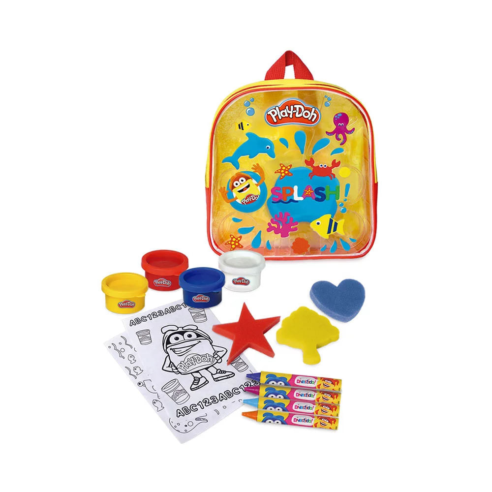 Playdoh Mochila Criativa de Atividades Fun