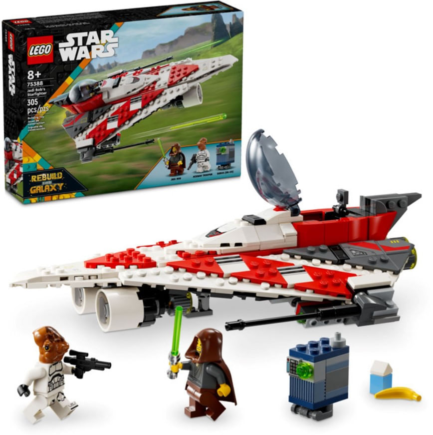 Lego Star Wars Caça Estelar do Jedi Bob Lego 75388