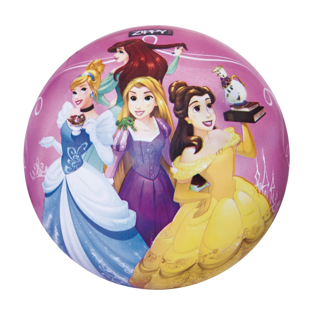 Bola de Vinil Zippy Toys Princesas 23cm