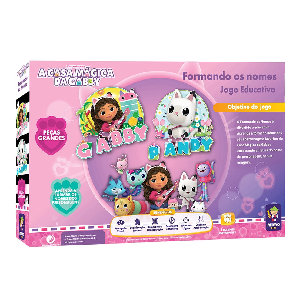 Jogo Educativo, Mimo, Princesas, Formando os Nomes