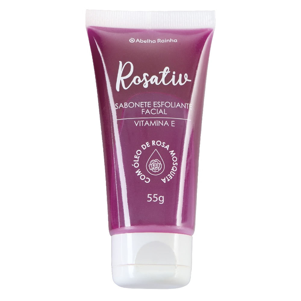 Sabonete Esfol Facial c Oleo Rosa Mosqueta Rosativ 55G(3080)