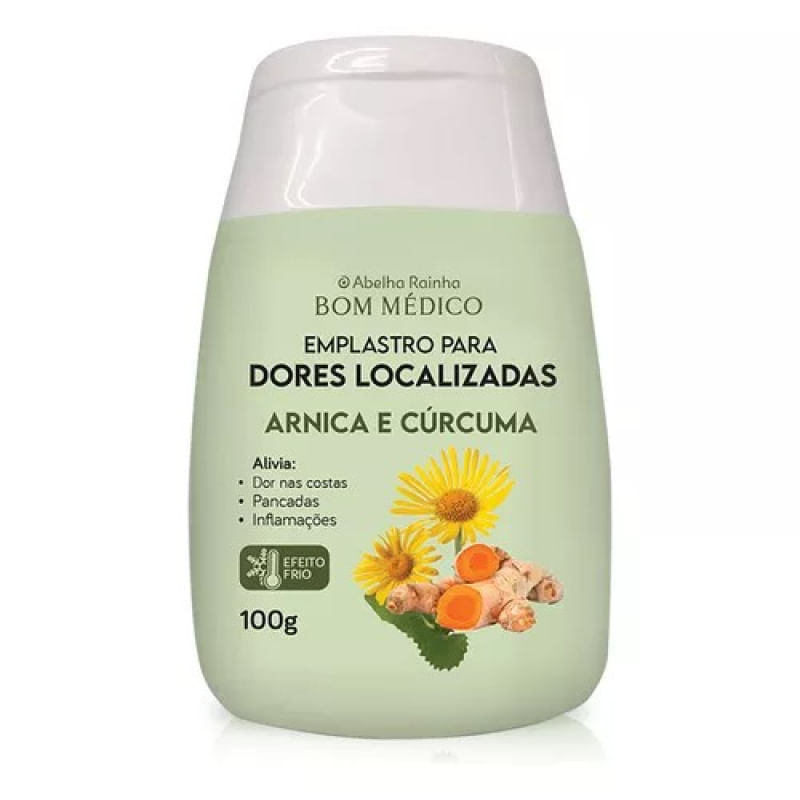 Emplastro p Dores Local Bom Medico Arnica Curcuma 100g(3549)