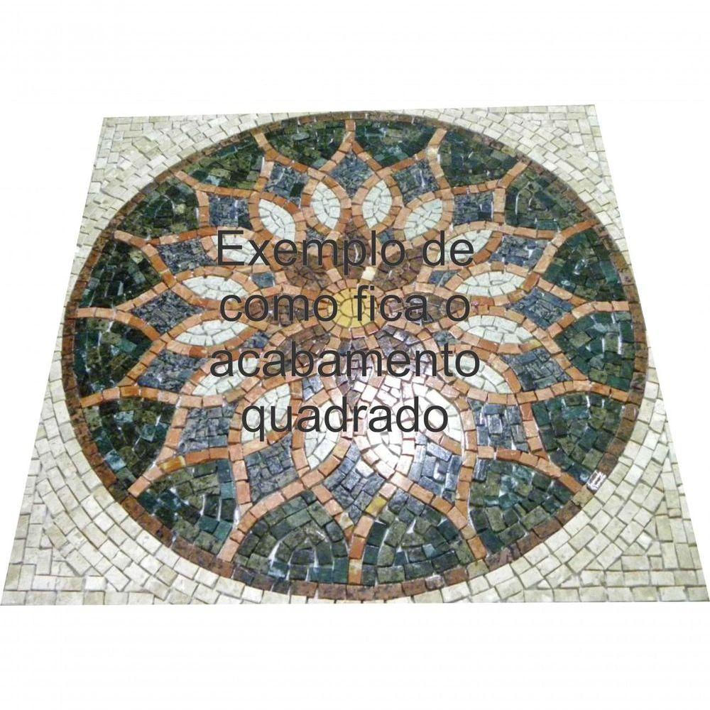 Travertino Moldura Acabamento Quadrado Tamanho 80cm