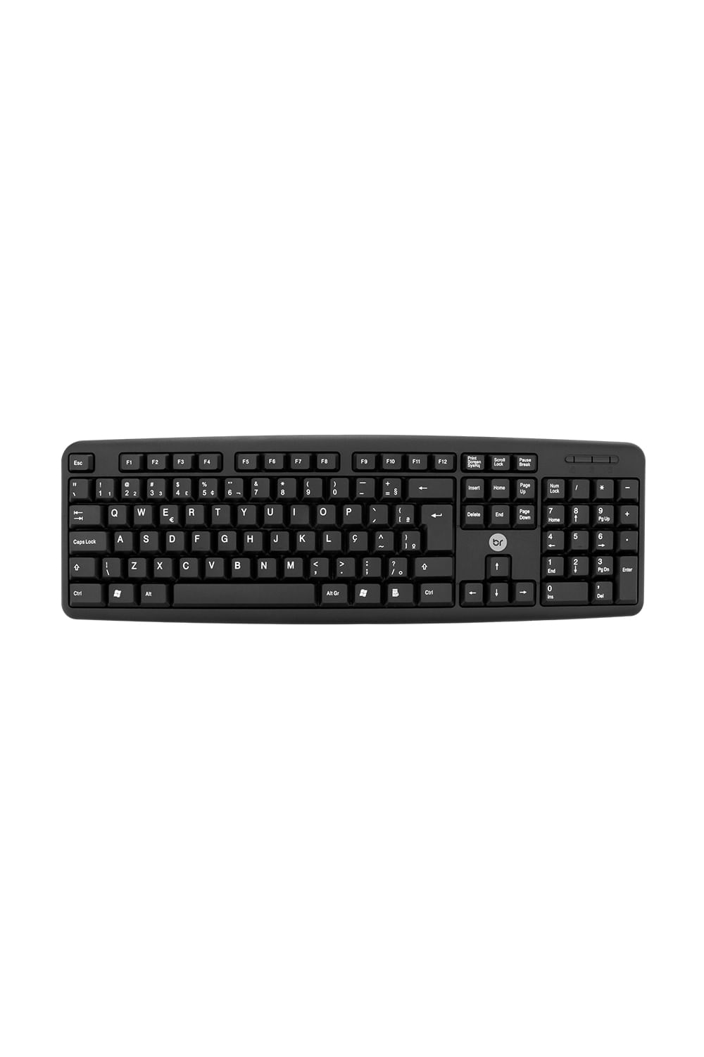 Teclado Bright com Fio USB Preto 014