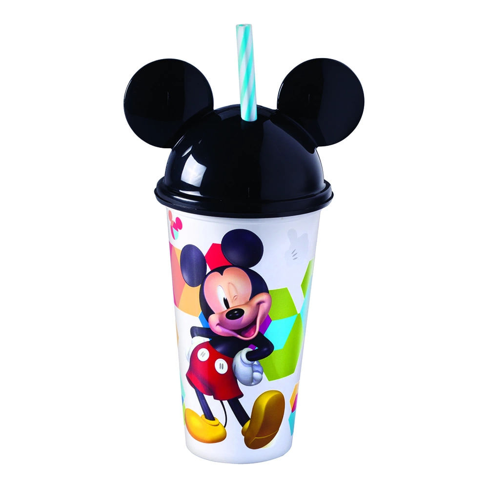 Copo Plasútil com Orelha Mickey 500ml