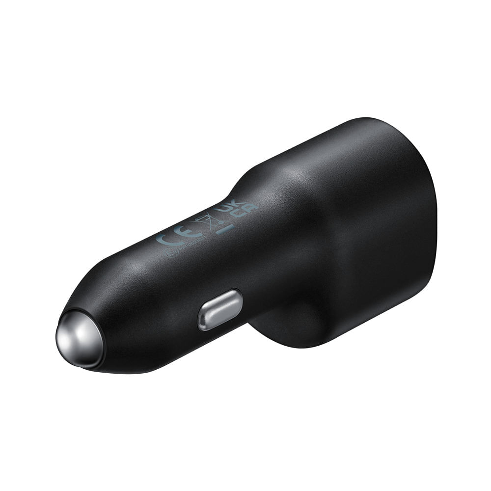 Carregador Veicular Samsung Super Rápido 40W USB dupla - 25W e 15W - Original - EP-L4020NBPGBR