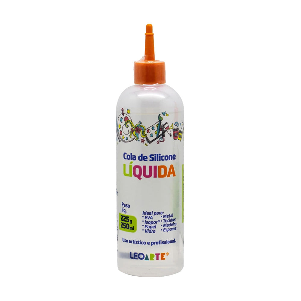 Cola de Silicone Líquida Leoarte 250ml