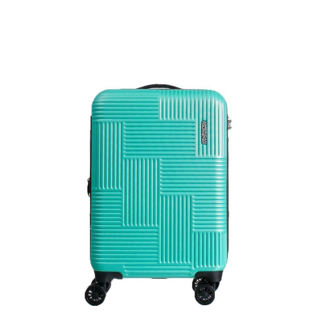 Mala De Bordo Abs Expansível American Tourister By Samsonite Cuiabá Cadeado Tsa Verde Menta P