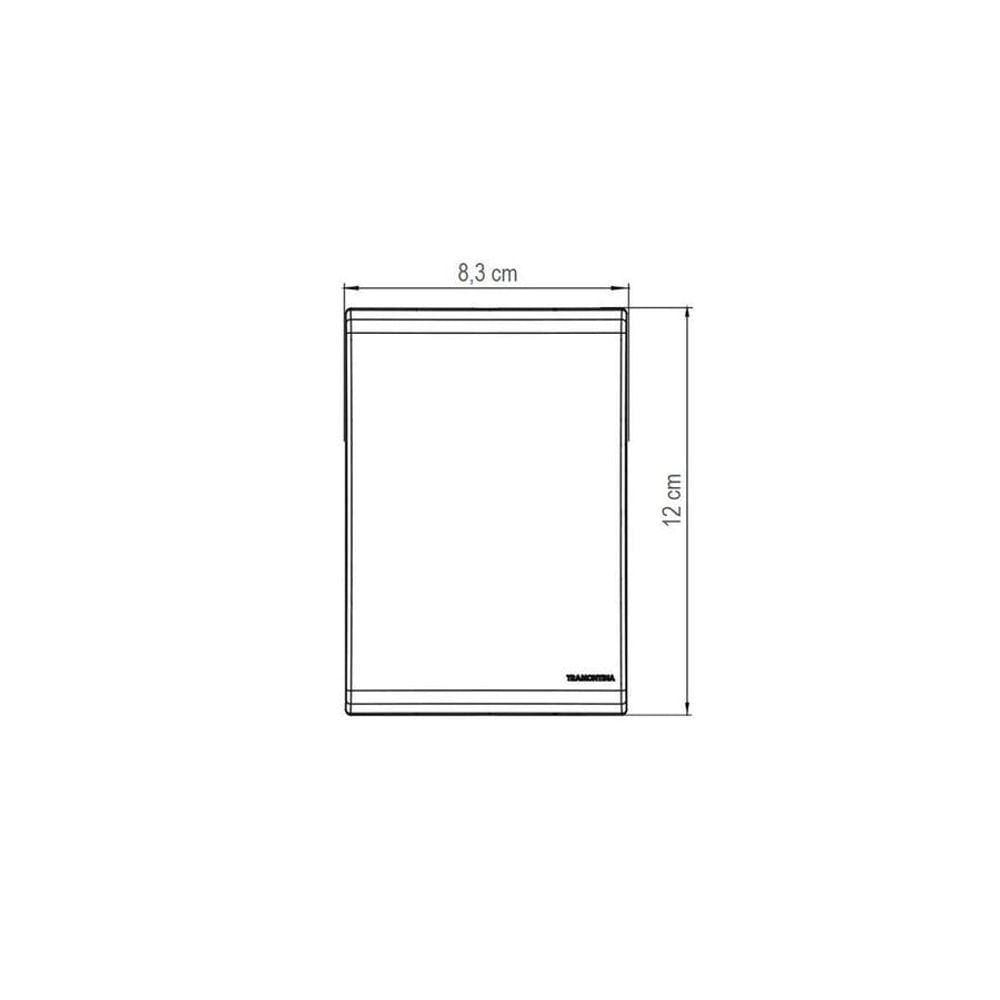 Conjunto 4 X 2 Com 2 Interruptores Simples Liz 10a 250v Branco - Tramontina