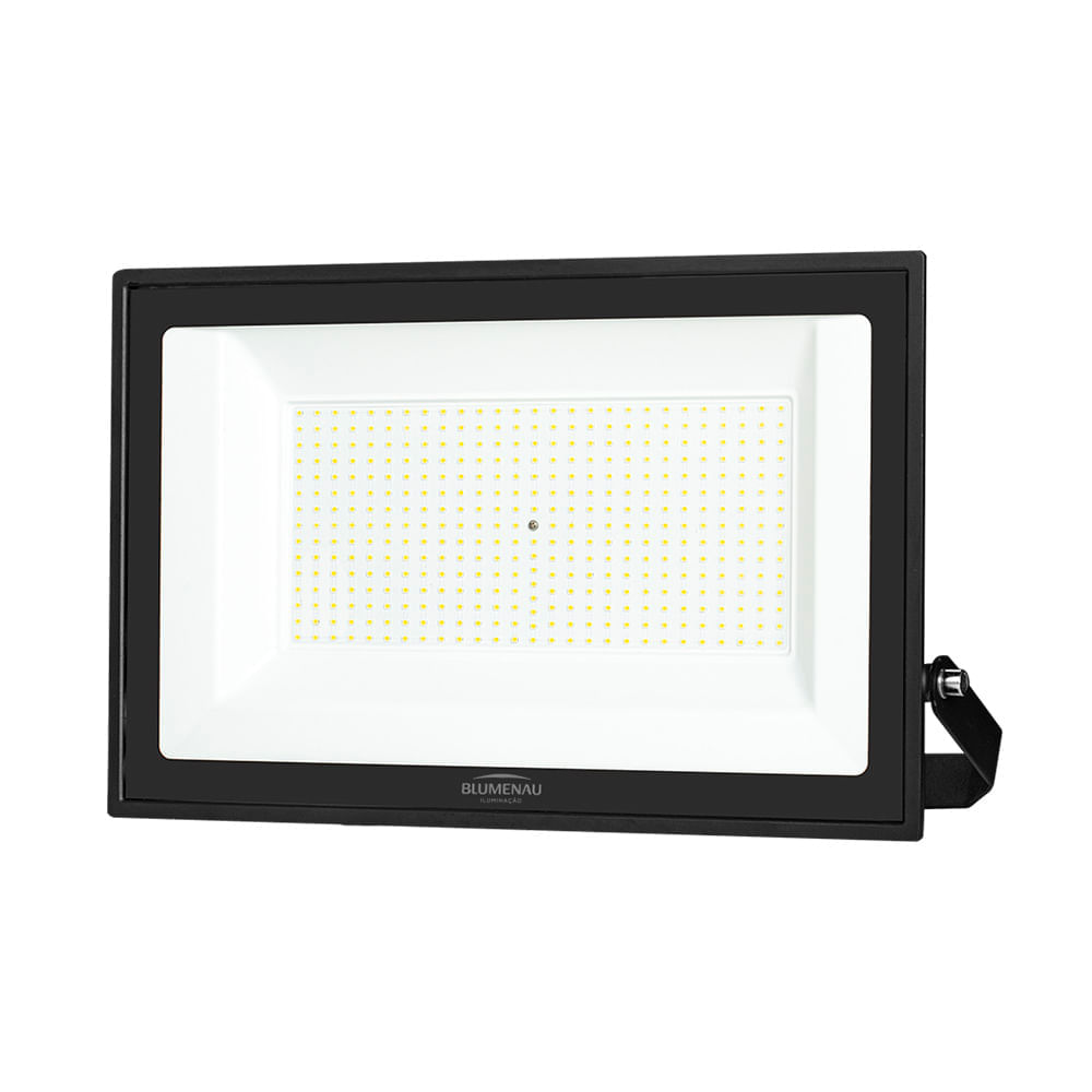 Refletor Blumenau Led Tech Pro 400W Preto Bivolt