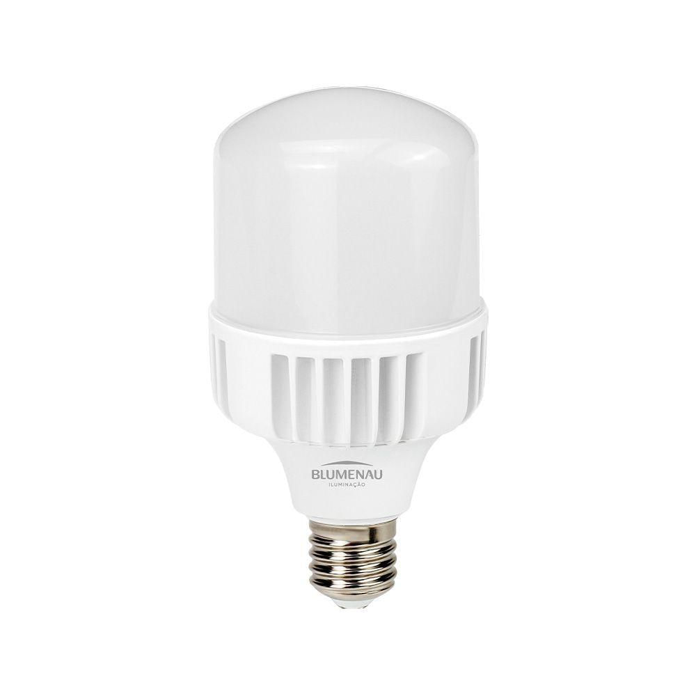 Lâmpada Led Ultra Blumenau T120 65w E27 Bivolt 6500k Luz Branca