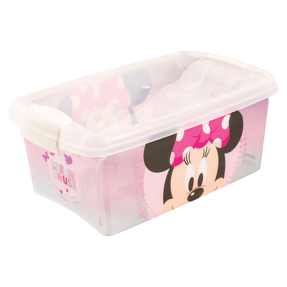 Caixa Organizadora Plasútil Minnie 3,4L