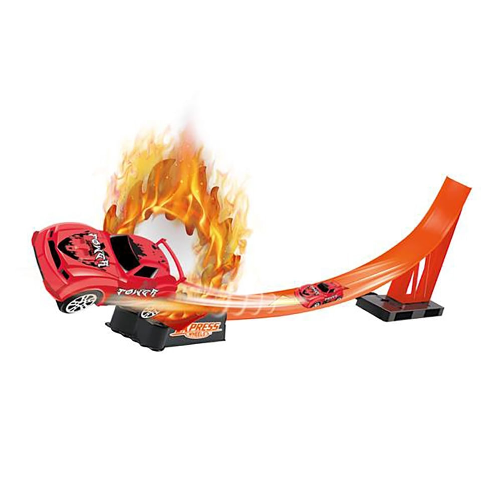 Pista de Corrida Multikids Fast Lane Express Wheels 7 Peças