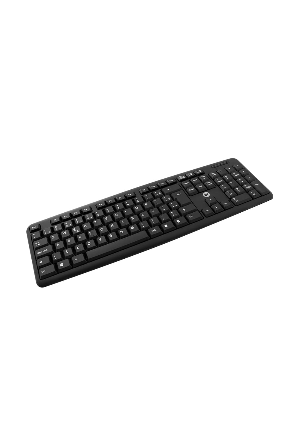 Teclado Bright com Fio USB Preto 014