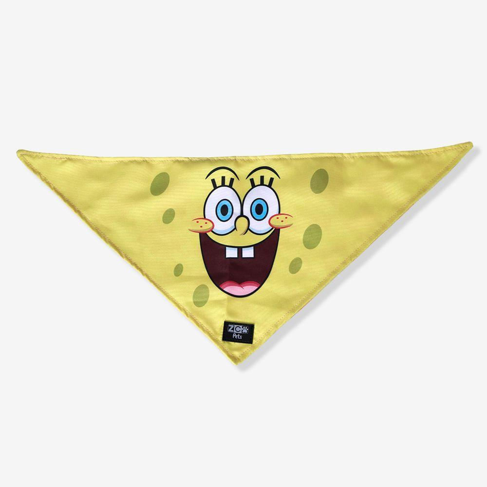 Bandana Zonacriativa Pets Bob Esponja G