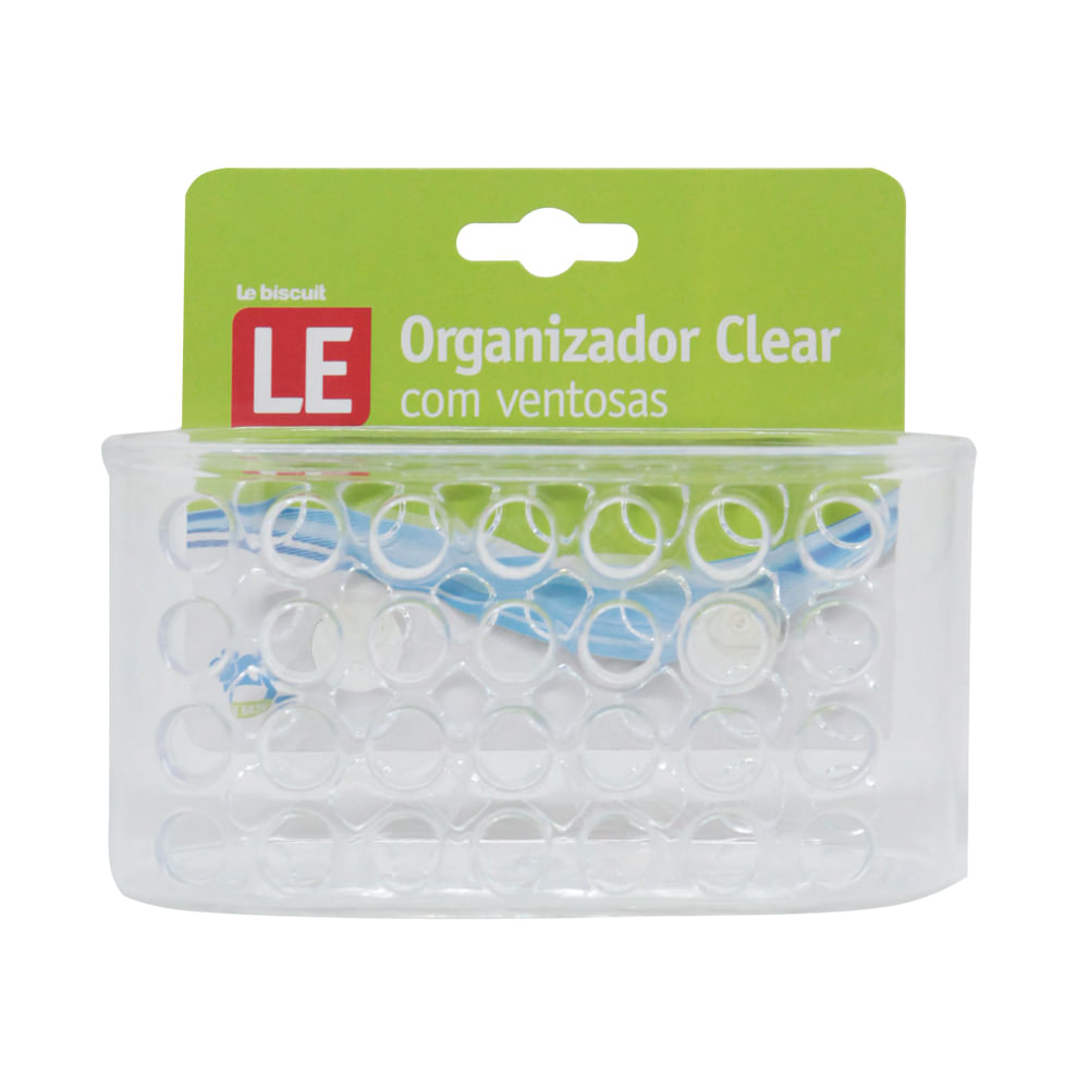 Organizador Le Clear com Ventosa