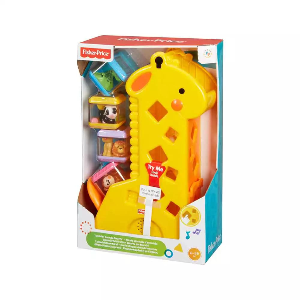 Girafa Fisher Price Bloco de Encaixar