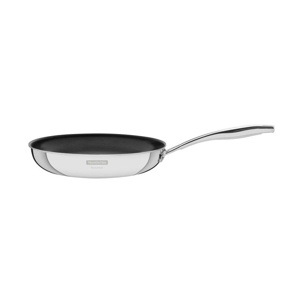 Frigideira Tramontina Grano Em Aço Inox 20 Cm 1,2 L