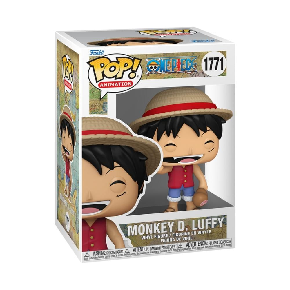 Boneco Funko Pop! One Piece - Luffy com Carne