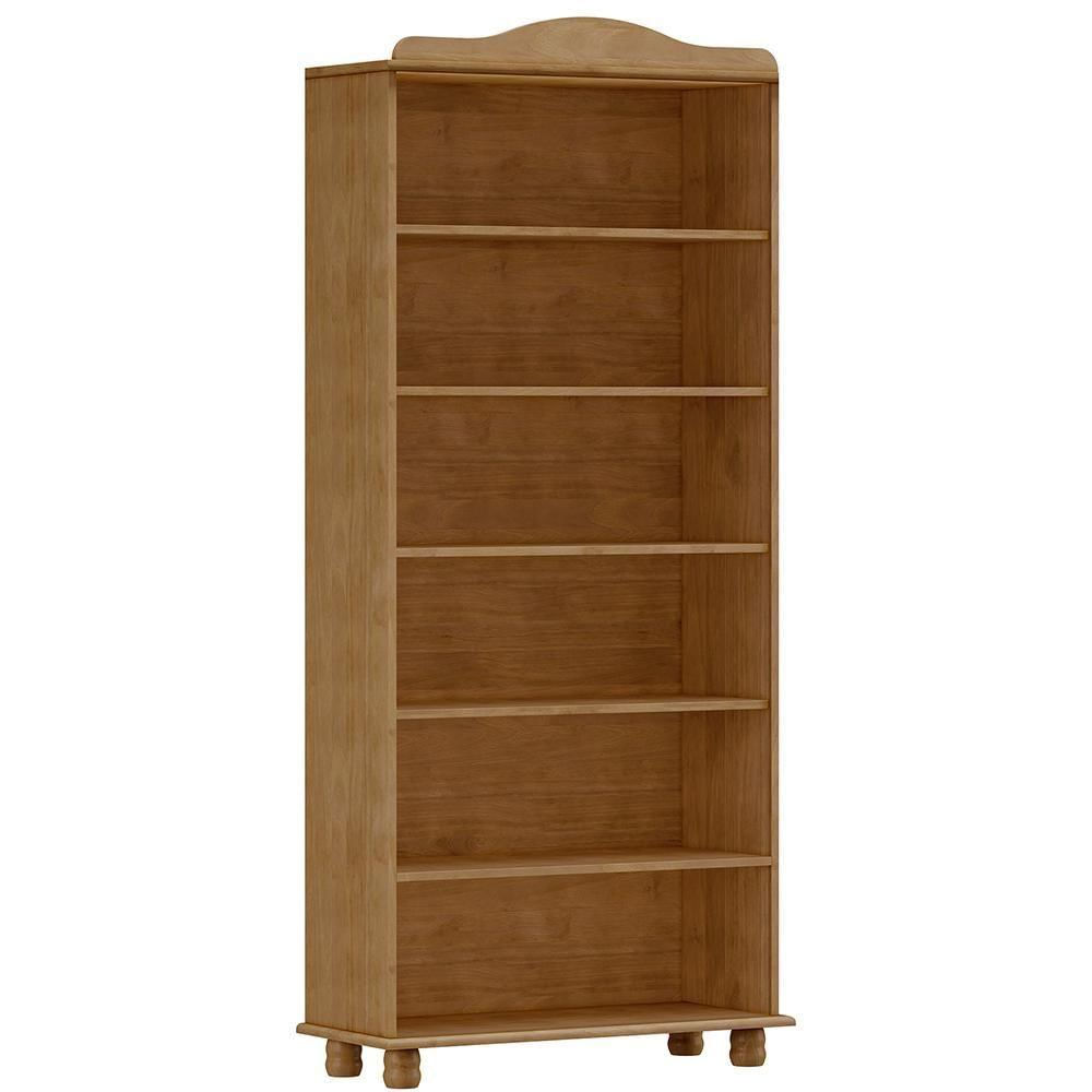 Estante Livreiro Madeira Maciça 85 Cm 8964 Freijo Milani Store Freijo