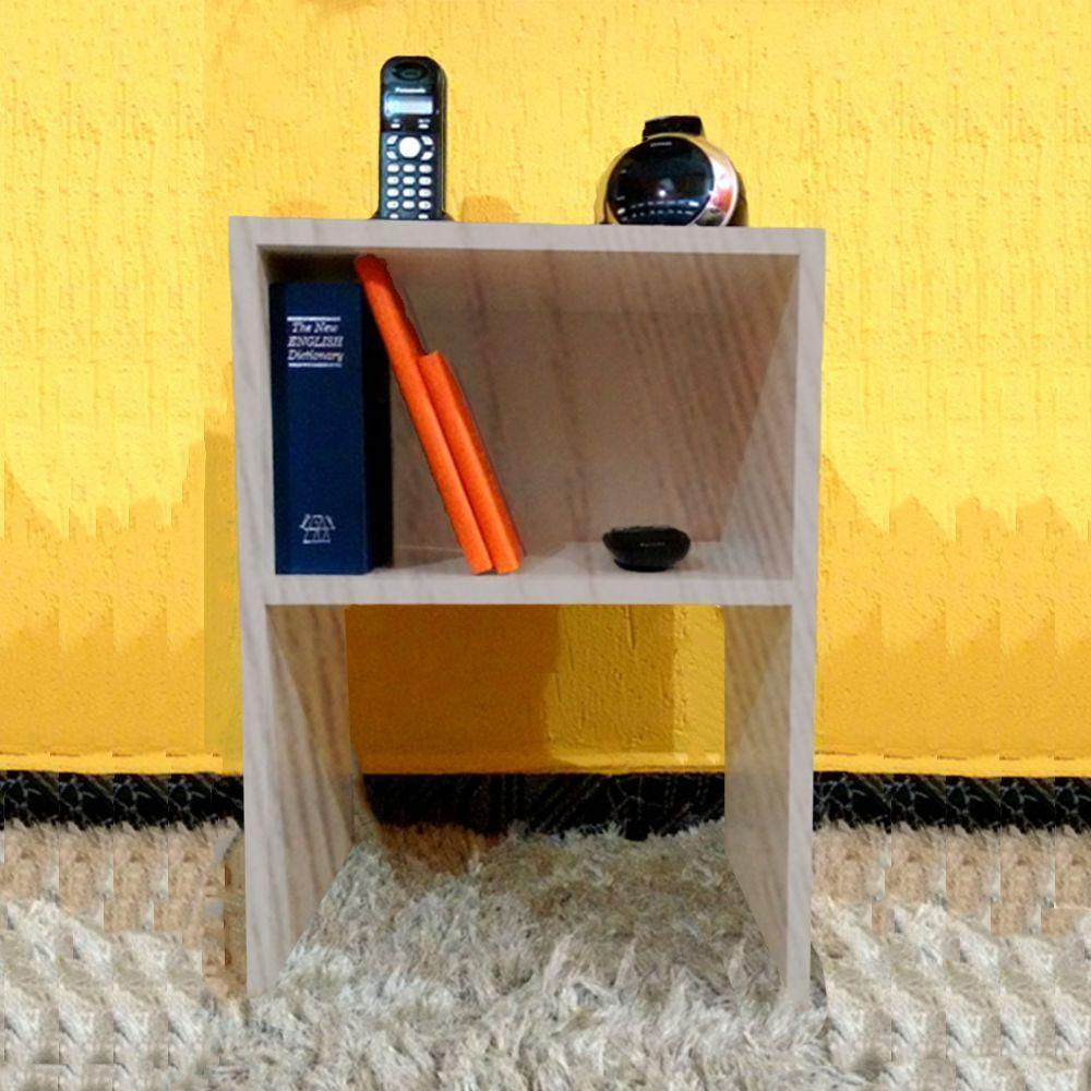 Mesa De Cabeceira Simples Em Mdf Madeirado