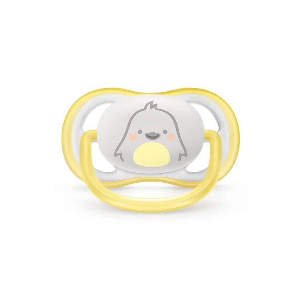 Avent Broche para Chupete + Chupete Ultra Suave 0-6 Meses