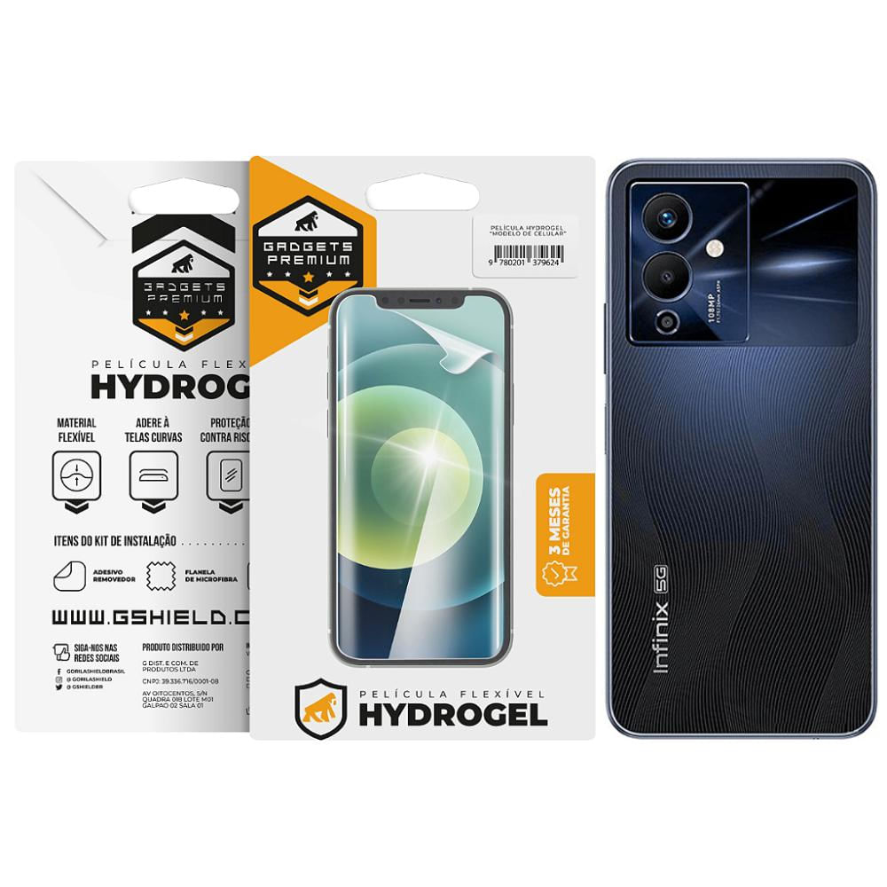 Película para Infinix Note 12 Pro5G-TraseiraHydrogel-Gshield