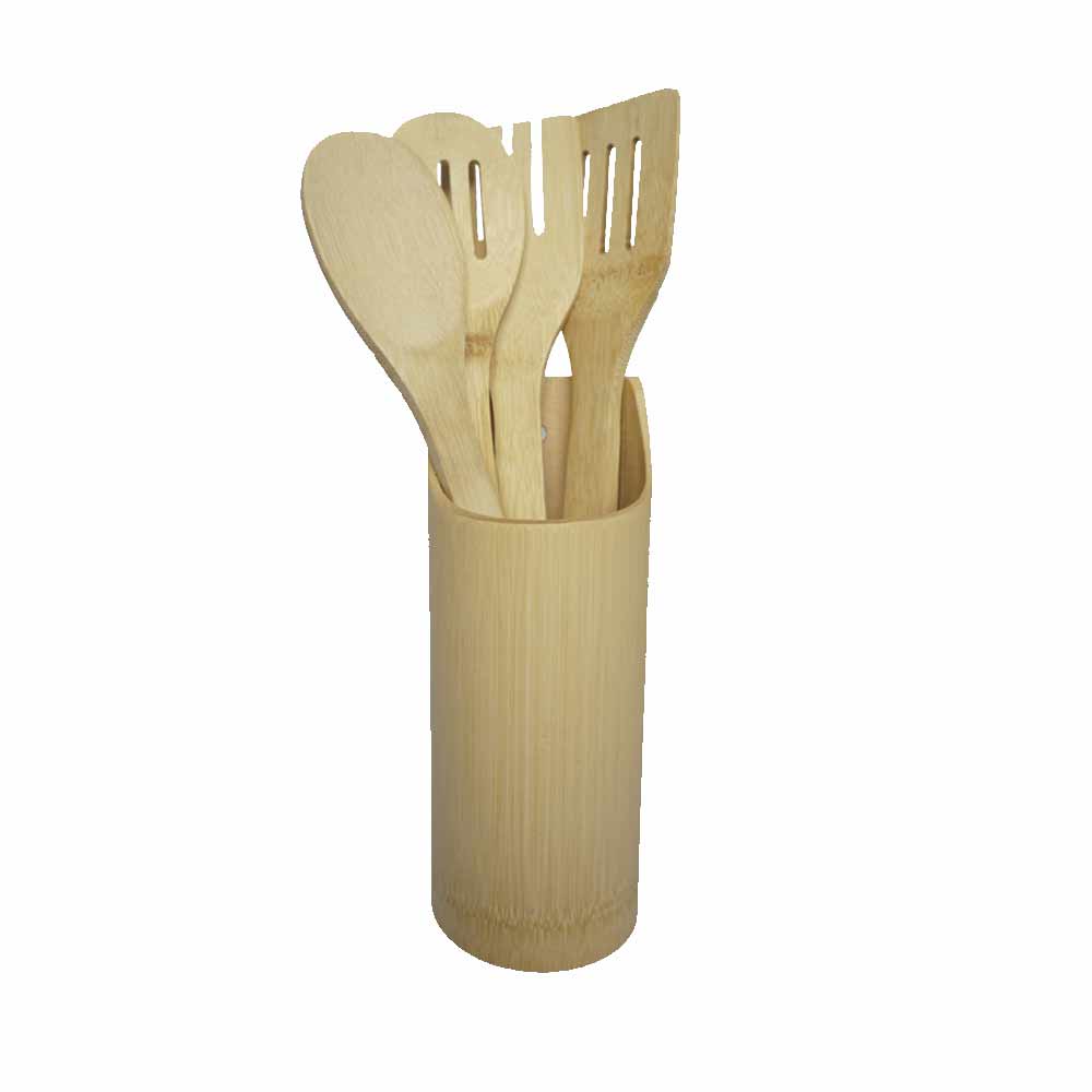 Conjunto de Utensílios Le Bamboo com 4 Peças