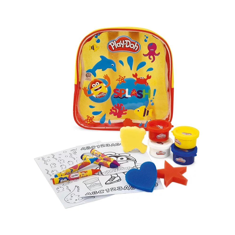 Playdoh Mochila Criativa de Atividades Fun