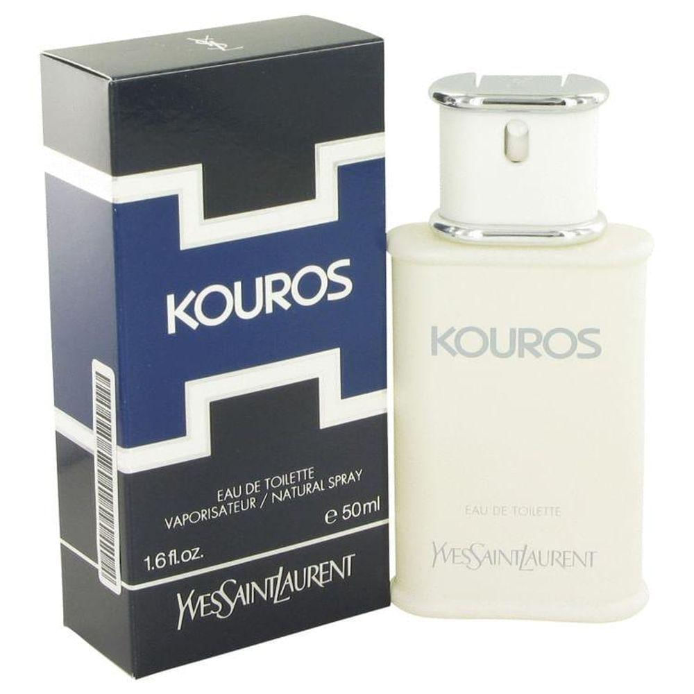 Perfume-col. Masc. Kouros Yves Saint Laurent 50 Ml Eau De Toilette