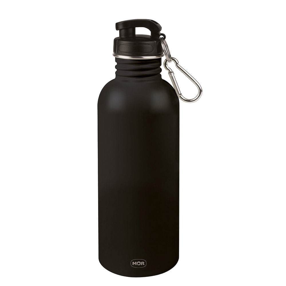 Garrafa 750ml Water To Go Trendy - preto