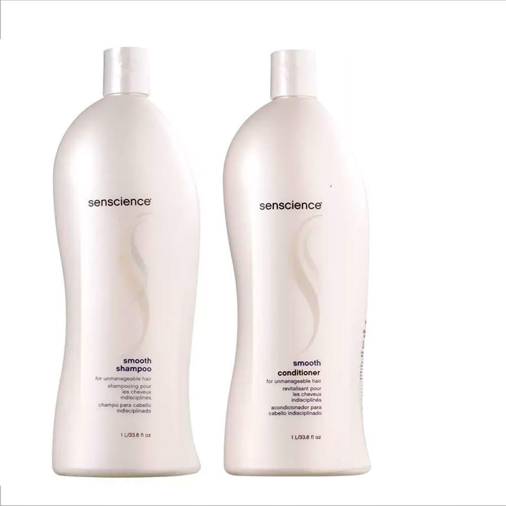 Kit Senscience Smooth - Shampoo 1l + Condicionador 1l