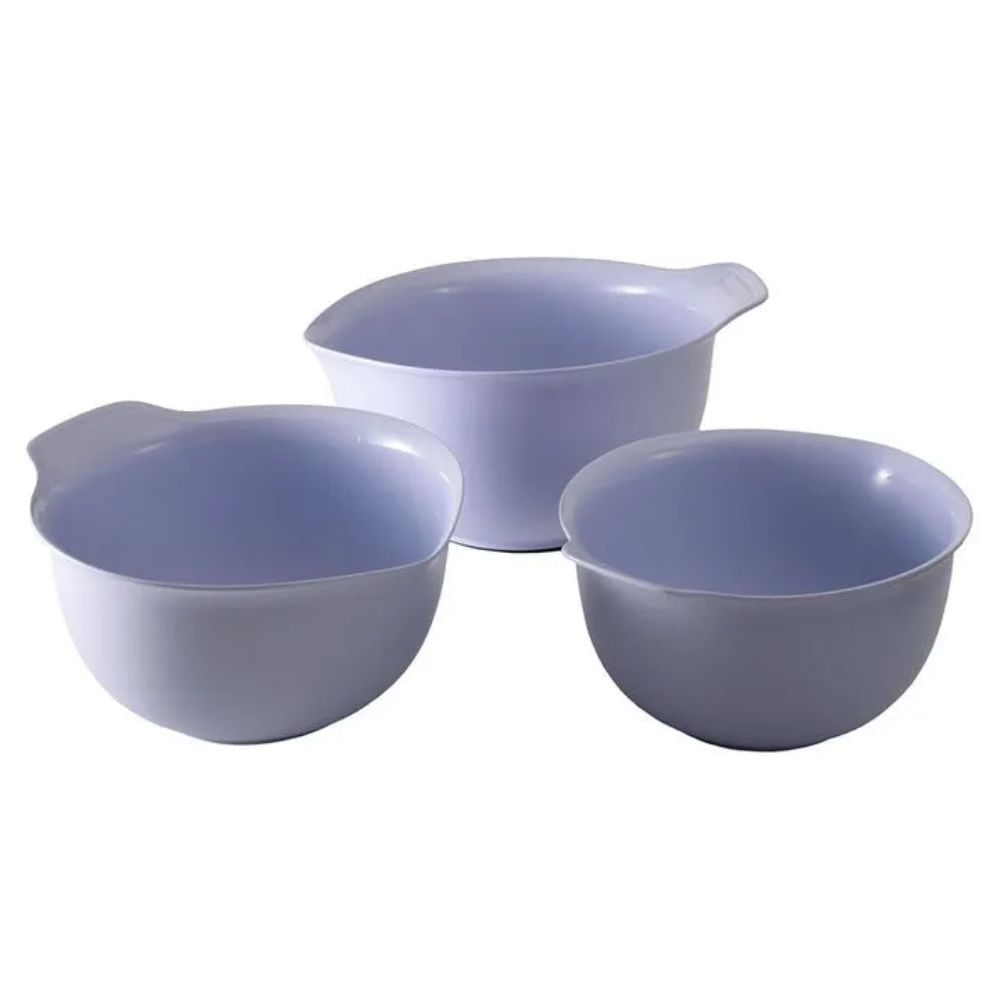 CONJUNTO KITCHENAID 3 TIGELAS BOWLS LAVENDER EM POLIPROPILENO KQ175OSLVA