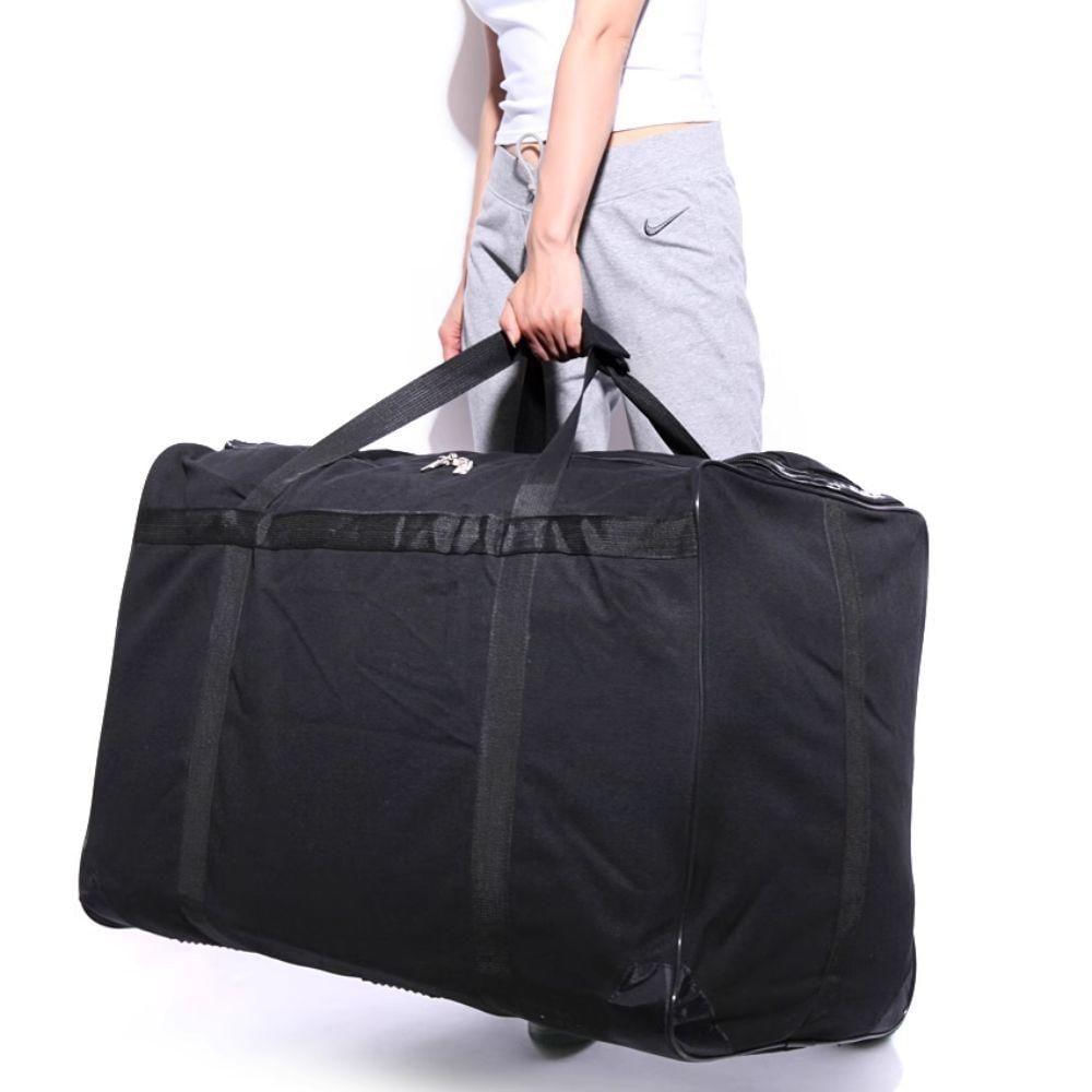 Bolsa Mala Viagem Sacolao Gigante 222 Litros Sacoleira Sacola Jumbo Compras Mudança Alça Bagagem Ziper Impermeavel 90cm