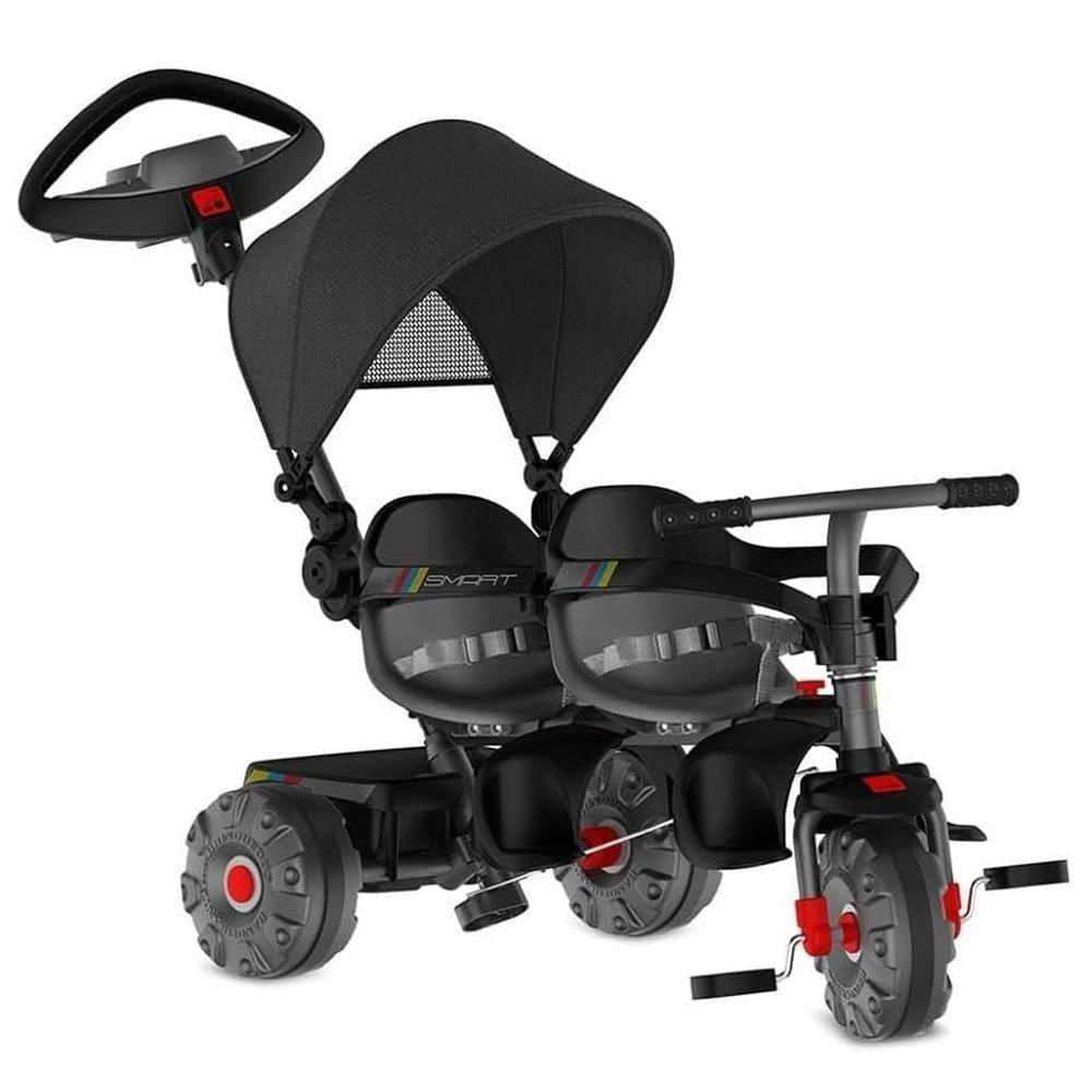 Triciclo Smart 2 Lugares Com Haste Direcionável E Capota Retrátil - Bandeirante